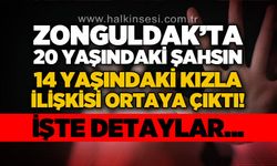 Zonguldak'ta 20 yaşındaki erkek ile 14 yaşındaki kızın ilişkisini ailesi öğrendi: İşte detaylar!