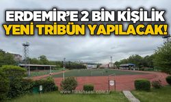 Erdemir’e 2 Bin kişilik yeni tribün yapılacak!