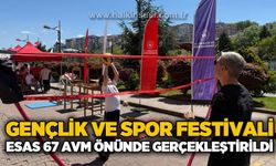 Gençlik ve Spor Festivali Esas 67 Burda AVM Önünde coşkuyla gerçekleştirildi