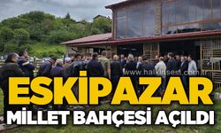Eskipazar Millet Bahçesi açıldı