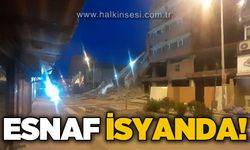 Gazipaşa tozlarla kaplandı, esnaf isyanda!
