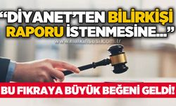 Sosyal medyada bu fıkra büyük beğeni topladı: "Diyanet'ten bilirkişi raporu istenmesine..."
