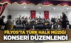 Filyos’ta Türk Halk Müziği konseri düzenlendi