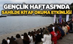 Gençlik Haftası’nda Zonguldak Sahili'nde kitap okuma etkinliği