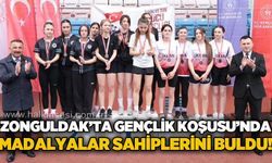 Zonguldak’ta Gençlik Koşusu'nda madalyalar sahiplerini buldu