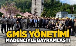 GMİS yönetimi madenciyle bayramlaştı