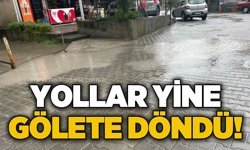 Yollar yine gölete döndü