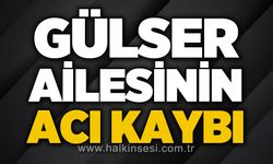 Gülser ailesinin acı günü