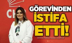 Görevinden istifa etti!