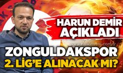 Harun Demir açıkladı: Zonguldakspor 2. Lig’e alınacak mı?