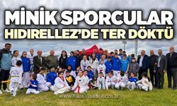 Minik sporcular Hıdırellez'de ter döktü