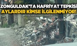 Zonguldak'ta hafriyat tepkisi: Aylardır kimse ilgilenmiyor