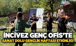 İncivez Genç Ofis’te sanat dolu Gençlik Haftası etkinliği