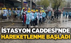 İstasyon Caddesi'nde hareketlenme başladı