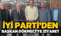 İYİ Parti’den Kozlu Belediye Başkanı Altuğ Dökmeci’ye nezaket ziyareti