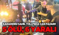 Karadeniz Sahil Yolu'nda can pazarı: 5 ölü, 6 yaralı