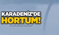 Karadeniz açıklarında hortum oluştu