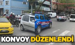 Konvoy düzenlendi