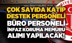 Adalet Bakanlığı’ndan 15 Bin Sözleşmeli Personel Alımı: Kadrolar Açıklandı