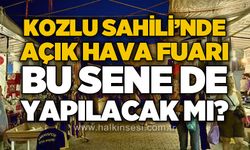 Kozlu Sahili'nde bu sene de açık hava fuarı açılacak mı?