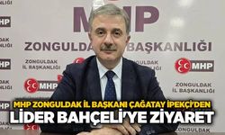 MHP Zonguldak İl Başkanı Çağatay İpekçi'den Lider Bahçeli'ye ziyaret