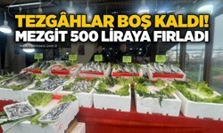 Tezgâhlar boş kaldı! Mezgit 500 liraya fırladı