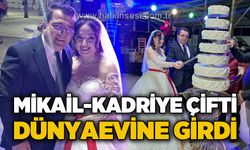 Mikail-Kadriye çifti dünyaevine girdi...