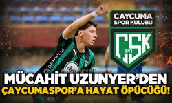 Mücahit Uzunyer'den Çaycumaspor'a hayat öpücüğü!