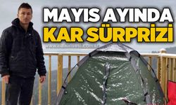 Mayıs sonunda kar sürprizi: Yüksekler beyaza büründü