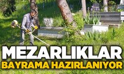 Mezarlıklar Kurban Bayramı'na hazırlanıyor