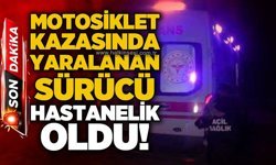 Çaycuma'da motosiklet kazası: Sürücü yaralandı!