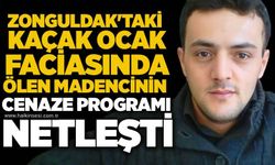 Zonguldak'taki kaçak ocak faciasında ölen madencinin cenaze programı netleşti