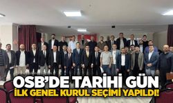 OSB’de tarihi gün: İlk Genel Kurul Seçimi yapıldı!