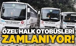 Özel Halk Otobüsleri zamlanıyor