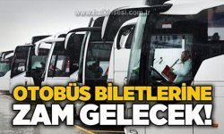 Otobüs biletlerine zam gelecek