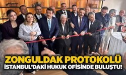 Zonguldak Protokolü İstanbul’daki hukuk ofisinde buluştu!