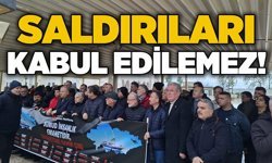 "Saldırıları kabul edilemez"