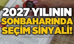 Genel Başkan 2027 yılının sonbaharına seçim sinyalini verdi!