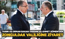 Tarım ve Orman Bakan Yardımcısı Ahmet Gümen’den Zonguldak Valiliğine ziyaret!
