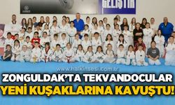 Zonguldak’ta tekvandocular yeni kuşaklarına kavuştu!