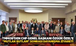 TMMOB’den CHP Genel Başkanı Özgür Özel’e "Mutlak Butlan" sonrası dayanışma ziyareti