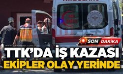 TTK'da iş kazası: Ekipler olay yerinde!