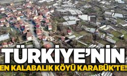 Türkiye'nin en kalabalık köyü Karabük'te