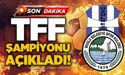 TFF, şampiyonu açıkladı!