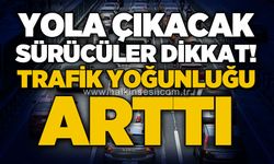 Sürücüler dikkat: Bayram öncesi 43 ilin geçiş noktasında trafik arttı