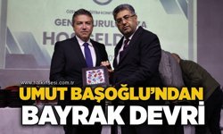 Umut Başoğlu’ndan bayrak devri
