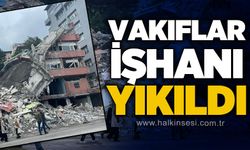 Vakıflar İşhanı yıkıldı