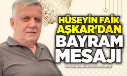 Hüseyin Faik Aşkar'dan Kurban Bayramı mesajı