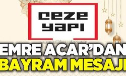 Emre Acar'dan Kurban Bayramı mesajı