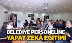 Belediye personeline  yapay zeka eğitimi